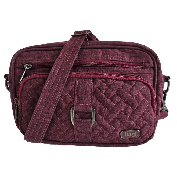 LUG Carousel Crossbody Red/Burgundy - Picture 1 of 7